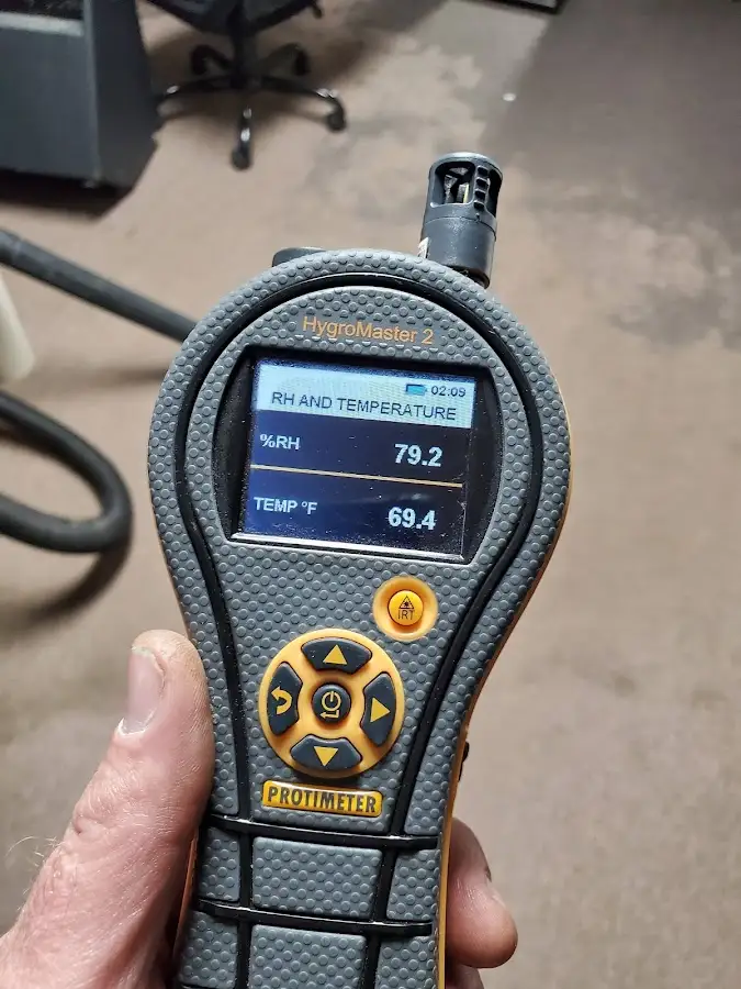 Moisture meter humidity assessment for Mold Remediation & Removal in Trumann